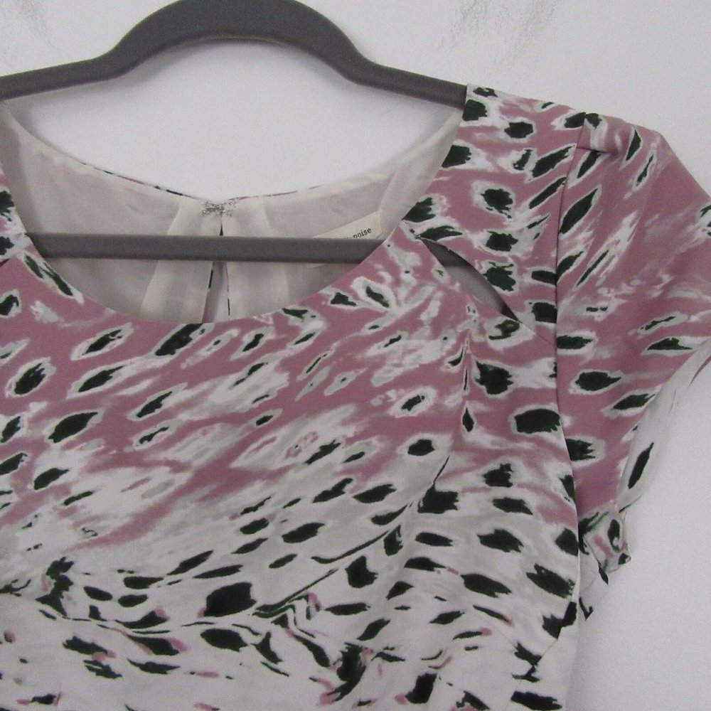 Silence + Noise Multi Color Ombre Cheetah Print D… - image 3